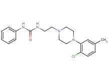 N-{2-[4-(2-chloro-5-methylphenyl)-1-piperazinyl]ethyl}-N'-phenylurea