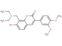8-[(diethylamino)methyl]-3-(3,4-dimethoxyphenyl)-7-hydroxy-2H-chromen-2-one
