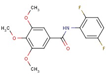 N-(2,5-difluorophenyl)-3,4,5-trimethoxybenzamide