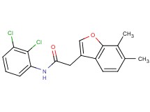 N-(2,3-dichlorophenyl)-2-(6,7-dimethyl-1-benzofuran-3-yl)acetamide