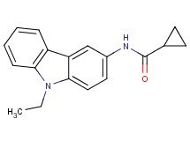 N-(9-ethyl-9H-carbazol-3-yl)cyclopropanecarboxamide