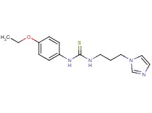 N-(4-ethoxyphenyl)-N'-[3-(1H-imidazol-1-yl)propyl]thiourea
