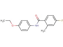 N-(4-ethoxyphenyl)-4-fluoro-2-methylbenzamide