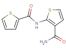 N-[3-(aminocarbonyl)-2-thienyl]-2-thiophenecarboxamide