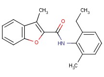 N-(2-ethyl-6-methylphenyl)-3-methyl-1-benzofuran-2-carboxamide