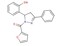 2-[1-(2-furoyl)-3-phenyl-4,5-dihydro-1H-pyrazol-5-yl]phenol