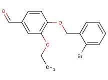 4-[(2-bromobenzyl)oxy]-3-ethoxybenzaldehyde