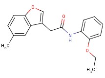 N-(2-ethoxyphenyl)-2-(5-methyl-1-benzofuran-3-yl)acetamide