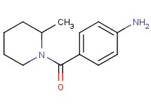 4-[(2-methyl-1-piperidinyl)carbonyl]aniline