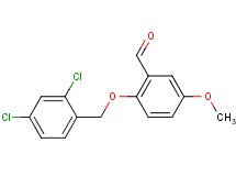 2-[(2,4-dichlorobenzyl)oxy]-5-methoxybenzaldehyde