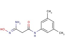 3-amino-N-(3,5-dimethylphenyl)-3-(hydroxyimino)propanamide