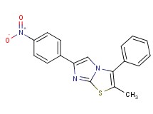 2-methyl-6-(4-nitrophenyl)-3-phenylimidazo[2,1-b][1,3]thiazole