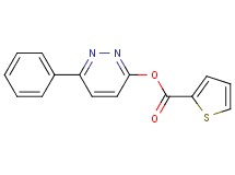 6-phenyl-3-pyridazinyl 2-thiophenecarboxylate