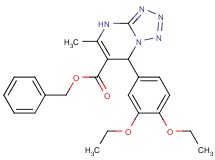 benzyl 7-(3,4-diethoxyphenyl)-5-methyl-4,7-dihydrotetrazolo[1,5-a]pyrimidine-6-carboxylate