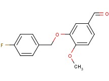 3-[(4-fluorobenzyl)oxy]-4-methoxybenzaldehyde