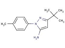 3-tert-butyl-1-(4-methylphenyl)-1H-pyrazol-5-amine