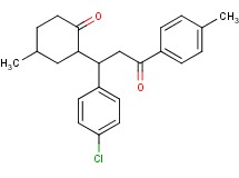 2-[1-(4-chlorophenyl)-3-(4-methylphenyl)-3-oxopropyl]-4-methylcyclohexanone