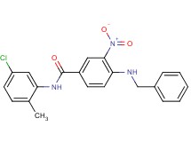 4-(benzylamino)-N-(5-chloro-2-methylphenyl)-3-nitrobenzamide