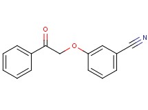 3-(2-oxo-2-phenylethoxy)benzonitrile