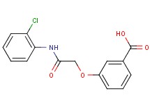 3-{2-[(2-chlorophenyl)amino]-2-oxoethoxy}benzoic acid