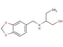 2-[(1,3-benzodioxol-5-ylmethyl)amino]-1-butanol