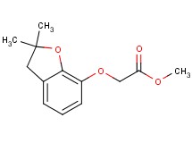 methyl [(2,2-dimethyl-2,3-dihydro-1-benzofuran-7-yl)oxy]acetate
