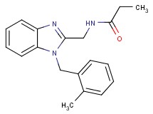 N-{[1-(2-methylbenzyl)-1H-benzimidazol-2-yl]methyl}propanamide