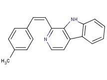 1-[2-(4-methylphenyl)vinyl]-9H-beta-carboline