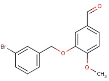 3-[(3-bromobenzyl)oxy]-4-methoxybenzaldehyde