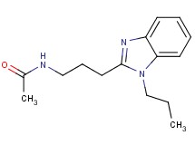 N-[3-(1-propyl-1H-benzimidazol-2-yl)propyl]acetamide