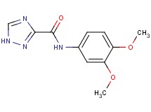 N-(3,4-dimethoxyphenyl)-1H-1,2,4-triazole-3-carboxamide