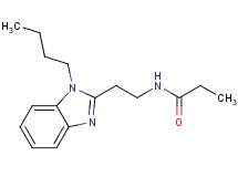 N-[2-(1-butyl-1H-benzimidazol-2-yl)ethyl]propanamide