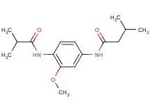 N-[4-(isobutyrylamino)-3-methoxyphenyl]-3-methylbutanamide