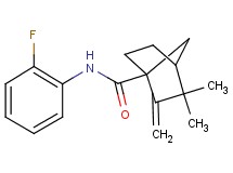 N-(2-fluorophenyl)-3,3-dimethyl-2-methylenebicyclo[2.2.1]heptane-1-carboxamide