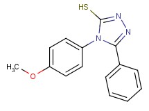 4-(4-methoxyphenyl)-5-phenyl-4H-1,2,4-triazole-3-thiol