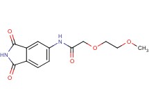 N-(1,3-dioxo-2,3-dihydro-1H-isoindol-5-yl)-2-(2-methoxyethoxy)acetamide