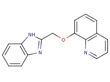 8-(1H-benzimidazol-2-ylmethoxy)quinoline