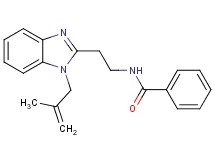 N-{2-[1-(2-methyl-2-propen-1-yl)-1H-benzimidazol-2-yl]ethyl}benzamide