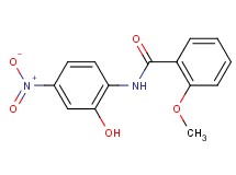 N-(2-hydroxy-4-nitrophenyl)-2-methoxybenzamide