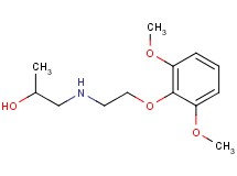 1-{[2-(2,6-dimethoxyphenoxy)ethyl]amino}-2-propanol ethanedioate (salt)