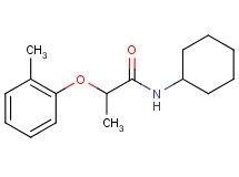 N-cyclohexyl-2-(2-methylphenoxy)propanamide