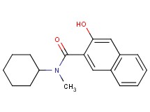 N-cyclohexyl-3-hydroxy-N-methyl-2-naphthamide
