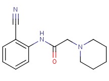 N-(2-cyanophenyl)-2-(1-piperidinyl)acetamide