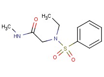 N~2~-ethyl-N~1~-methyl-N~2~-(phenylsulfonyl)glycinamide