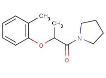 1-[2-(2-methylphenoxy)propanoyl]pyrrolidine