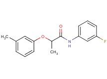 N-(3-fluorophenyl)-2-(3-methylphenoxy)propanamide