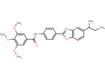 N-[4-(5-sec-butyl-1,3-benzoxazol-2-yl)phenyl]-3,4,5-trimethoxybenzamide