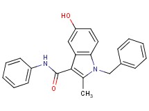 1-benzyl-5-hydroxy-2-methyl-N-phenyl-1H-indole-3-carboxamide