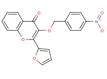 2-(2-furyl)-3-[(4-nitrobenzyl)oxy]-4H-chromen-4-one
