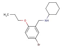 N-(5-bromo-2-propoxybenzyl)cyclohexanamine hydrochloride